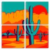 Arizona Desert Panel paint by numbers