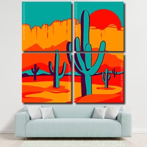 Arizona Desert Panels paint by numbers