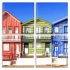 Aveiro Colored Houses panels paint by numbers