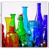 Colorful Glass Bottles Panels paint by numbers