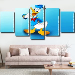 Donald Duck Disney panel paint by numbers