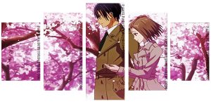 Hatori Sohma And Kana Panel paint by numbers