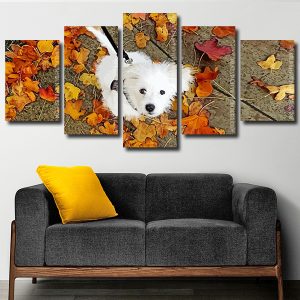 Maltipom Puppy Panels paint by numbers