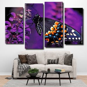 Swallowtail Butterfly Panels paint by numbers