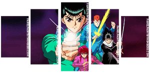 Yu Yu Hakusho Anime Characters Panel paint by numbers