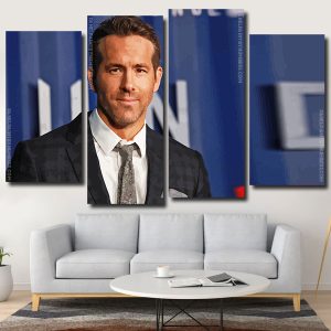 actor Ryan Reynolds Panels paint by numbers