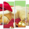 Adorable Sleepy Puppy panels paint by numbers