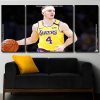 alex caruso Lakers Panel paint by numbers