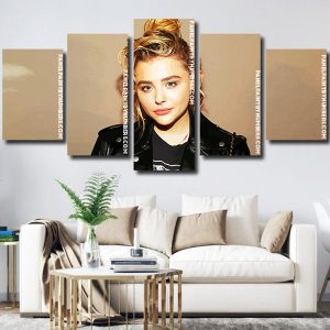 chloe moretz Panel paint by numbers