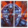 venom movie panels paint by numbers