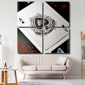 Ace Playing Card Square Panels Paint By Numbers