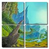 Fantasy Landscape Scenery Square Panels Paint By Numbers