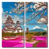 Japanese Landscape Square Panels Paint By Numbers