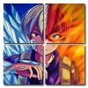 Todoroki My Hero Academia Square Panels Paint By Numbers