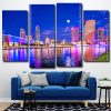 Aesthetic Tampa Bay In Florida 4 Panels Paint By Numbers