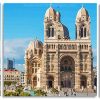 Cathedrale La Major France Marseille 3 Panels Paint By Numbers