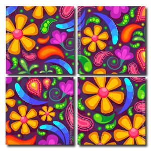 Cool Mandala Art Square Panels Paint By Numbers