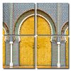 Golden Castle Doors Square Panels Paint By Numbers