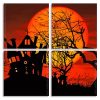 Halloween Night Square Panels Paint By Numbers