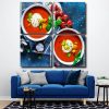 Herby Tomato Soup - Square Panels Paint By Numbers