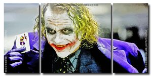 Joker 3 Panels Paint By Numbers