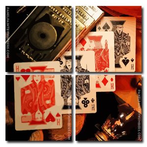 Kings Playing Cards Square Panels Paint By Numbers