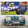 Kylian Mbappe Footballer 3 Panels Paint By Numbers