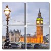 London Cityscape Art Square Panels Paint By Numbers