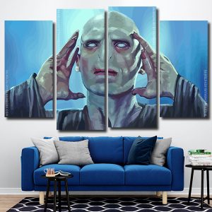 Lord Voldemort 4 Panels Paint By Numbers