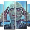 Lord Voldemort 4 Panels Paint By Numbers