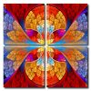 Mandala Glass Square Panels Paint By Numbers