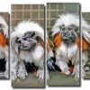 Marmosets 4 Panels Paint By Numbers