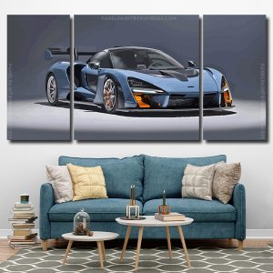 McLaren Sport Car 3 Panels Paint By Numbers