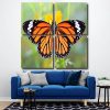 Monarch Butterfly Art Square Panels Paint By Numbers