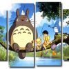 My Neighbor Totoro Anime 4 Panels Paint By Numbers