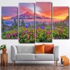 Natural Landscape 4 Panels Paint By Numbers