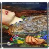 Ophelia by John Everett Millais 3 Panels Paint By Numbers