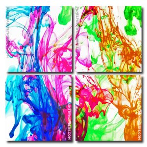 Splatter Art Square Panels Paint By Numbers