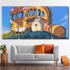 Studio Ghibli My Neighbor Totoro 3 Panels Paint By Numbers