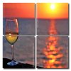 Sunset Glass Art Square Panels Paint By Numbers