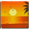 Sunset Time Silhouette 3 Panels Paint By Numbers