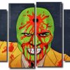 The Mask 4 Panels Paint By Numbers