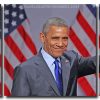 The President Barack Hussein Obama 3 Panels Paint By Numbers