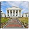 Virginia State Capitol Richmond 3 Panels Paint By Numbers