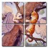 Angel Cats Square Panels Paint By Numbers