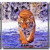 Bengal Tiger 3 Panels Paint By Numbers