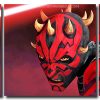 Darth Maul 3 Panels Paint By Numbers