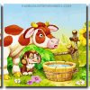 Farm Animals 3 Panels Paint By Numbers