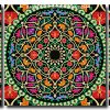 Floral Mandala 3 Panels Paint By Numbers