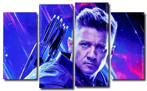 Hawkeye Endgame 4 Panels Paint By Numbers